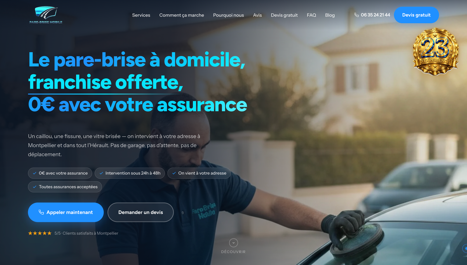 Pare-Brise Mobile